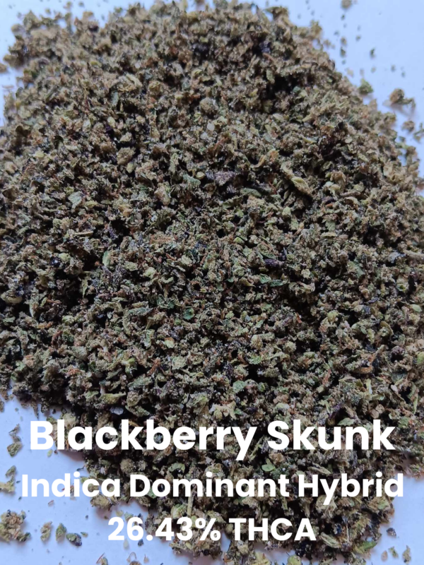 Blackberry Skunk THCA Ground Flower