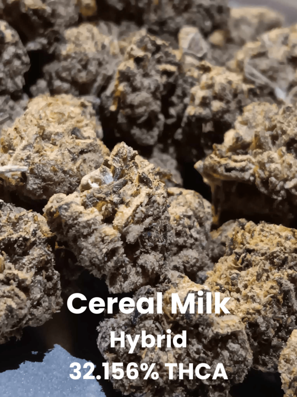 Cereal Milk Hybrid 32.156% THCA Cereal Milk THCA Flower